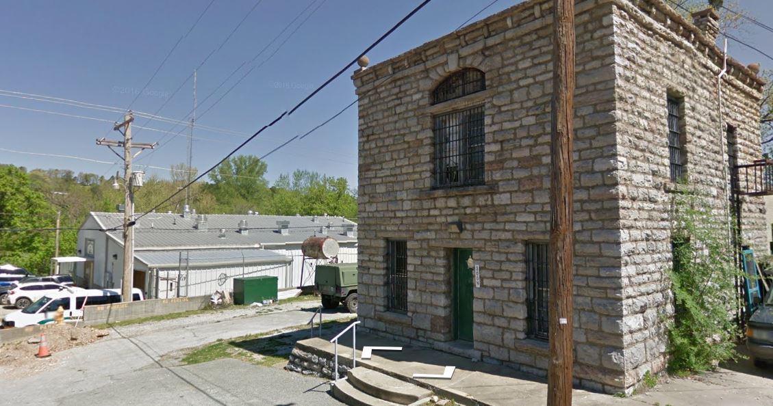 Newton County New Jail (L) and Old Jail